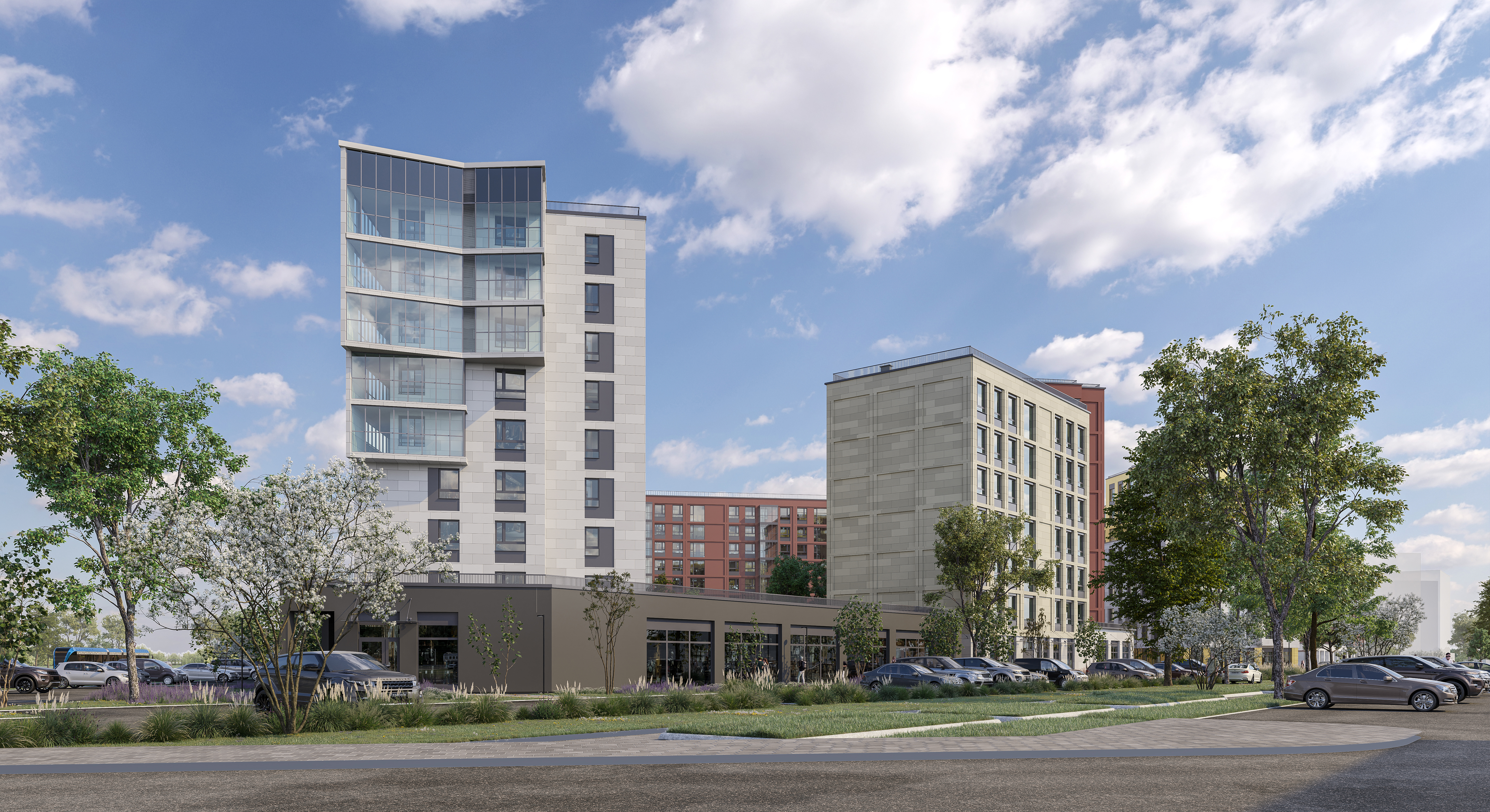 1-я жилая очередь Южного-со стороны дороги.jpg